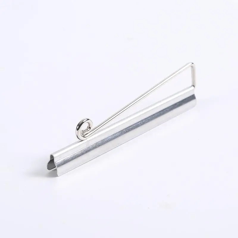 Metal Money Clip Bifold Design with Secure Spring Clamp for Daily Cash Use