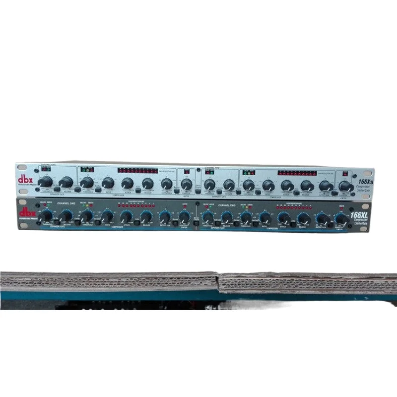 266XL/166XS/166XL Professional Pressure Limiter Dual Channel High Precision Compression Limiter for Audio Protection