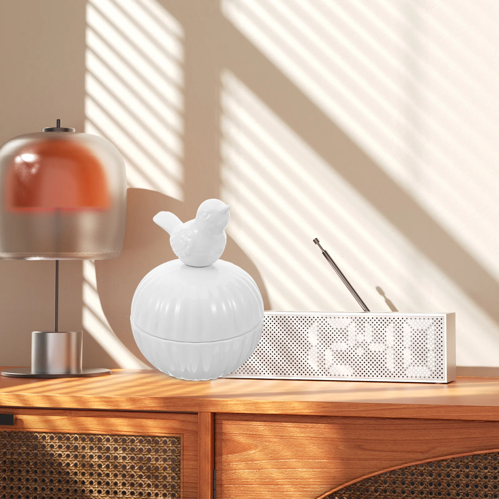 

Керамическая шкатулка для драгоценностей, статуя птицы, декоративный органайзер для ювелирных изделий, ожерелье, кольцо, чехол для хранения, настольная шкатулка для безделушек, чехол для хранения сережек