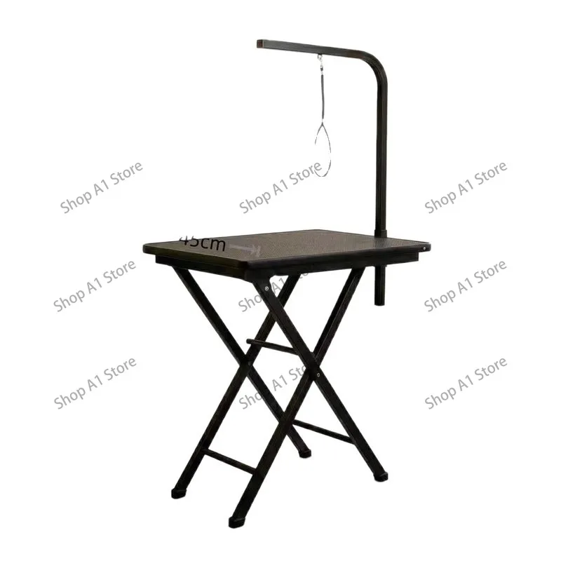 Foldable Non-Slip Pet Grooming Table, Portable Dog Cat Beauty Table for Trimming, Drying, Bathing, Pet Salon