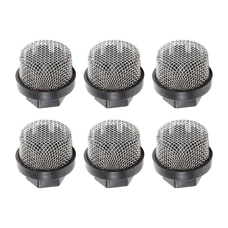 6Pcs 246385 Hose Inlet Strainer Filter,Inlet Suction Strainer Mesh Filter Intake Hose Strainer Screen Filter for Sprayer