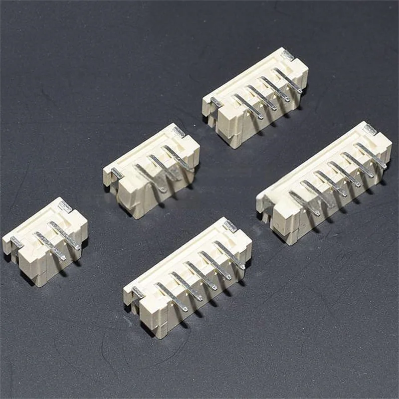 20 قطعة عمودي جبل XH 2.54 مللي متر الملعب موصل 2P/3P/4P/5P/6P/7P/8P مقبس SMD العمودي