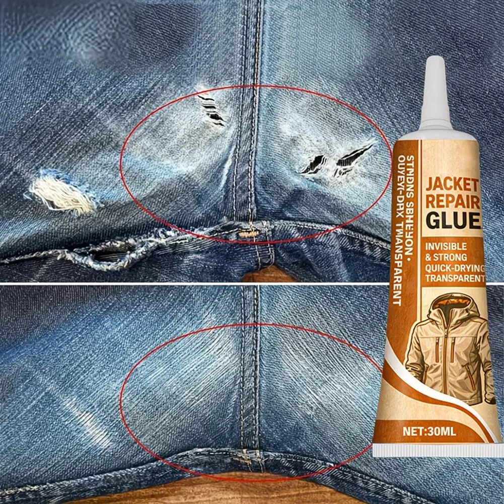 Sewing Repair - 30ml güçlü kumaş tutkalı şeffaf hızlı