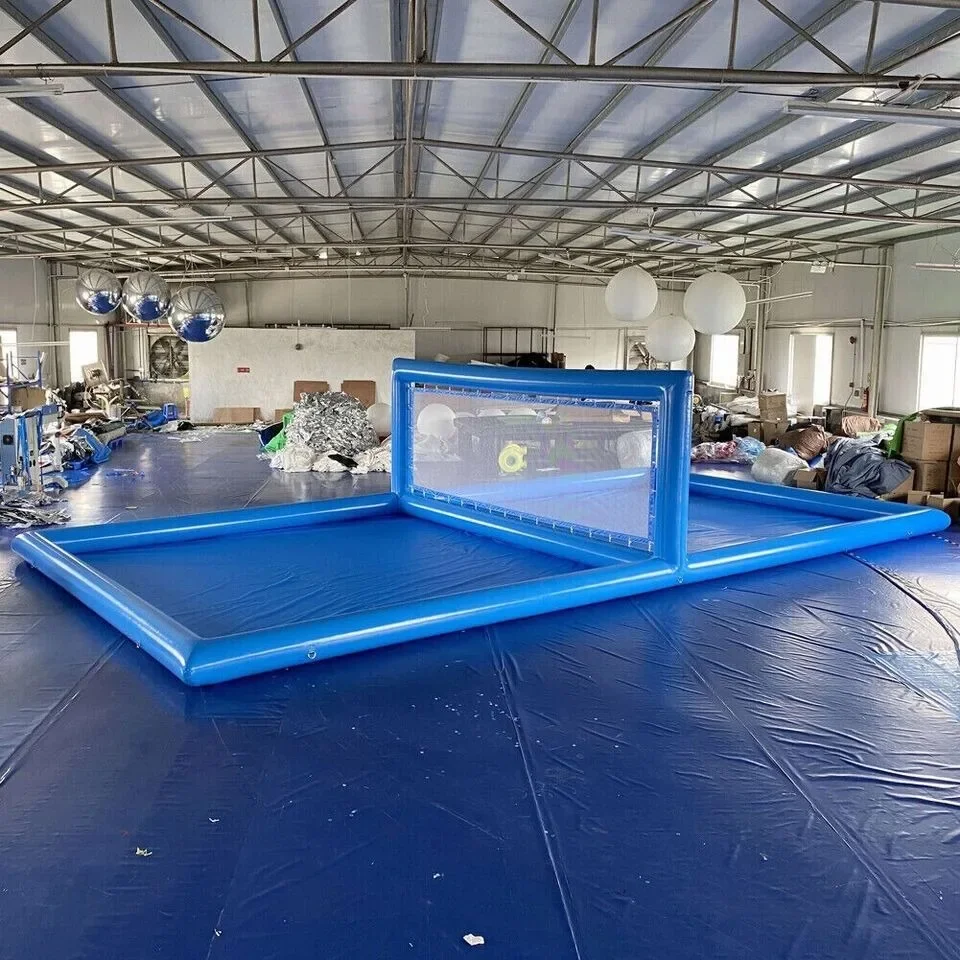 

Inflatable Floating Volleyball Court Water Volleyball Entertainment