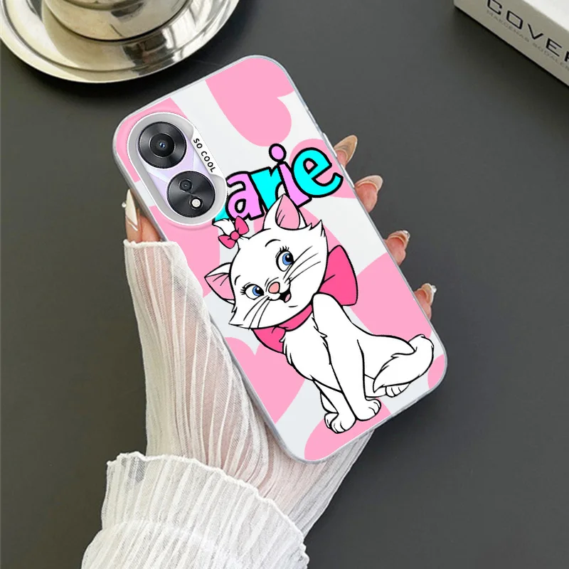 Beautiful Disney Marie Cat For OPPO Realme 5 8 10 11 i Pro C 2 15 20 21 31 33 35 53 55 9i Colorful Phone Case Soft Funda Cover