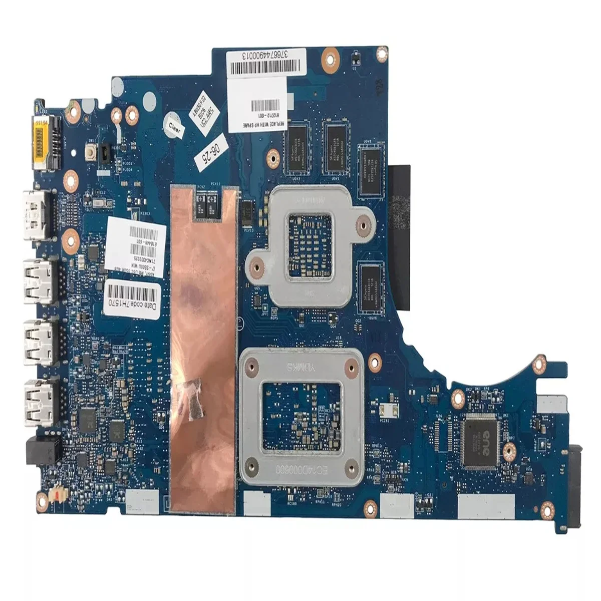 

812712-501 For ENVY 15-AE Laptop Motherboard ABW50 LA-C501P i7-5500 CPU GTX950M 4GB 812712-001 812712-601 100% Full Tested