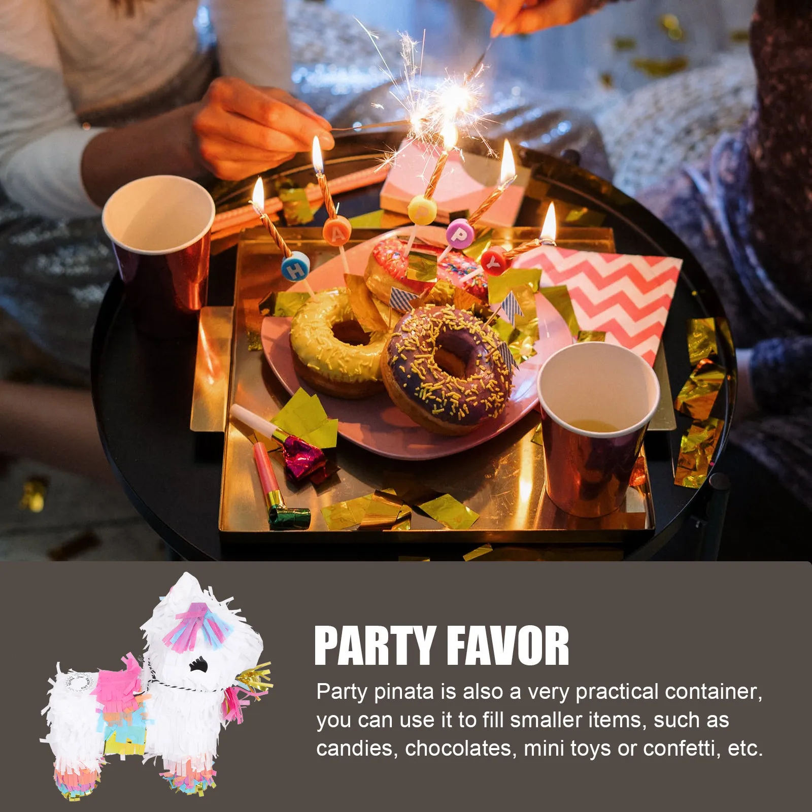 Party Games Kids Birthday - Juguete de Caballo Estilo Mexicano para