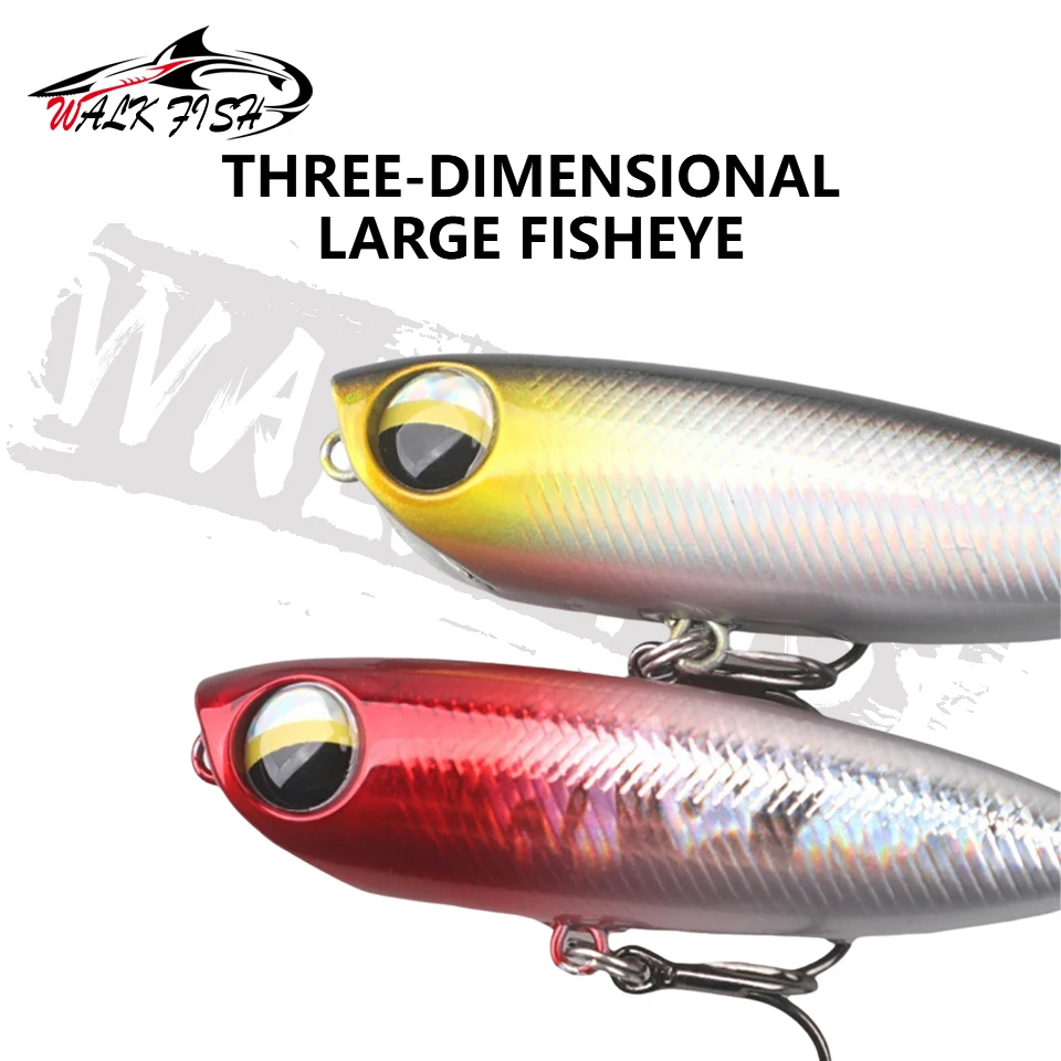 WALK FISH 1Pcs 6cm 5.6g Topwater Popper Pencil Fishing Lure Saltwater Bass Walk Z-Shaped Dog Stream River Artificial Hard Bait - view 2