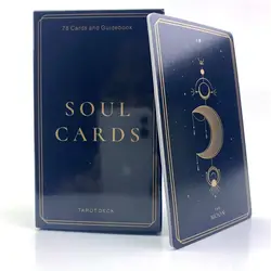 High Quality 12 * 7cm Tarot Card Multiplayer Party Game Family Game Interesting Board Game Divination Gift with Guide Book