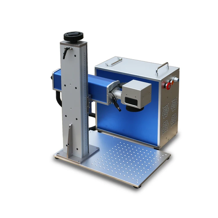 Split Portable Fiber Laser Engraving Machine Low Maintenance Metal Laser Marking Machine For Metal Toy Accessories view 4