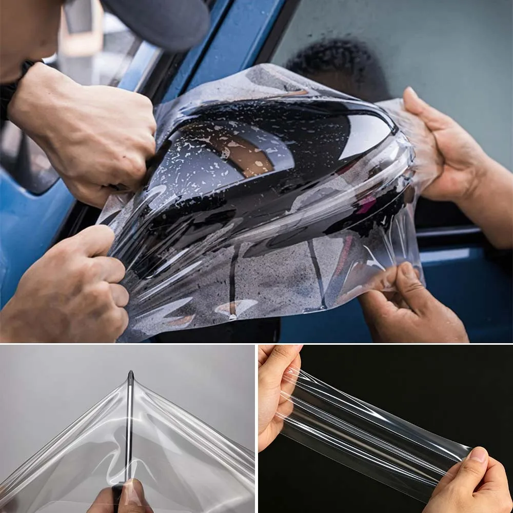 TPU Matte Black Piano Black PPF Carbon Fiber Vinyl Car Wrap Paint Protective Film Anti-Scratch Self Healing 6 Years Warranty