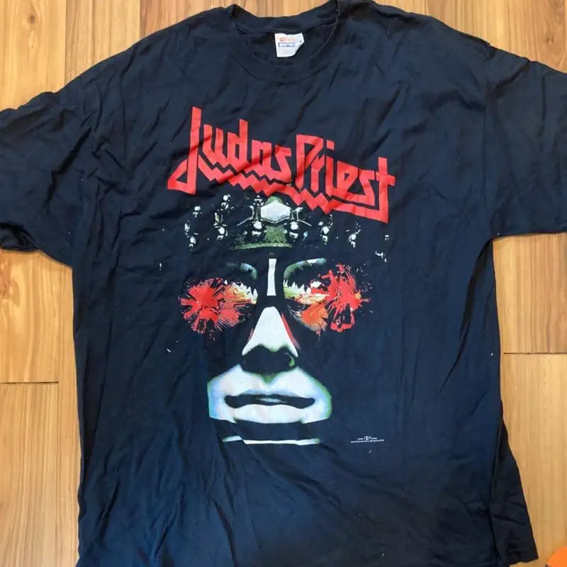 

ФУТБОЛКА Judas Priest Hell BENT FOR LEATHER World Tour 1978 1979 для взрослых XL