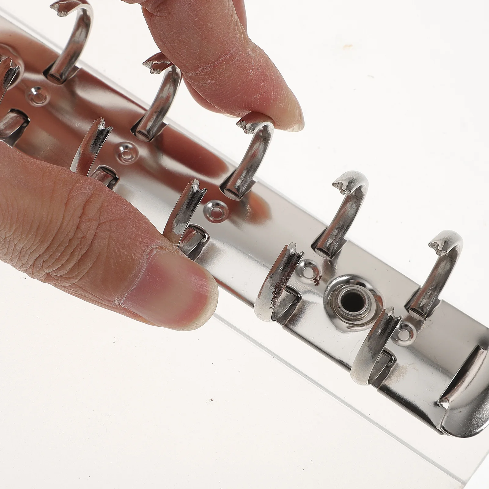 Classeur transparent A7, 2 pièces, couverture de planificateur mignonne, ceinture de reliure adhésive pour carnet de notes, Journal, papeterie Kawaii, fournitures scolaires et de bureau