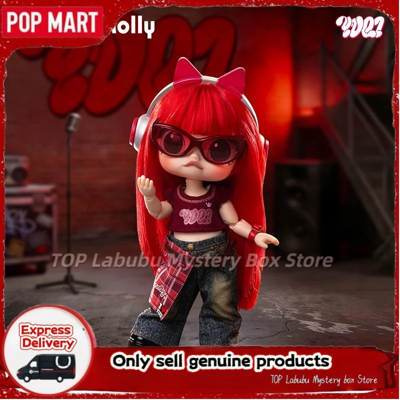 HOT Original POP MART Molly × Yuqi Series 1/8 Series Action Figure