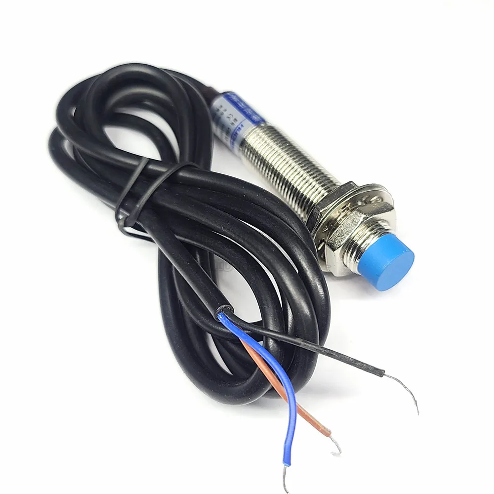 LJ12A34Z/BX Inductive Proximity Sensor Probe Cable NPN 3-Wire Metal Induction Photoelectric Switch Sensor LJ12A3-4-Z/BX