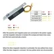 LY -120 Mall Electronic Latch Lock With Door Magnetic Signal Feedbacklock Tongue Anti pryingmagnetic disconnection unlocking image 3