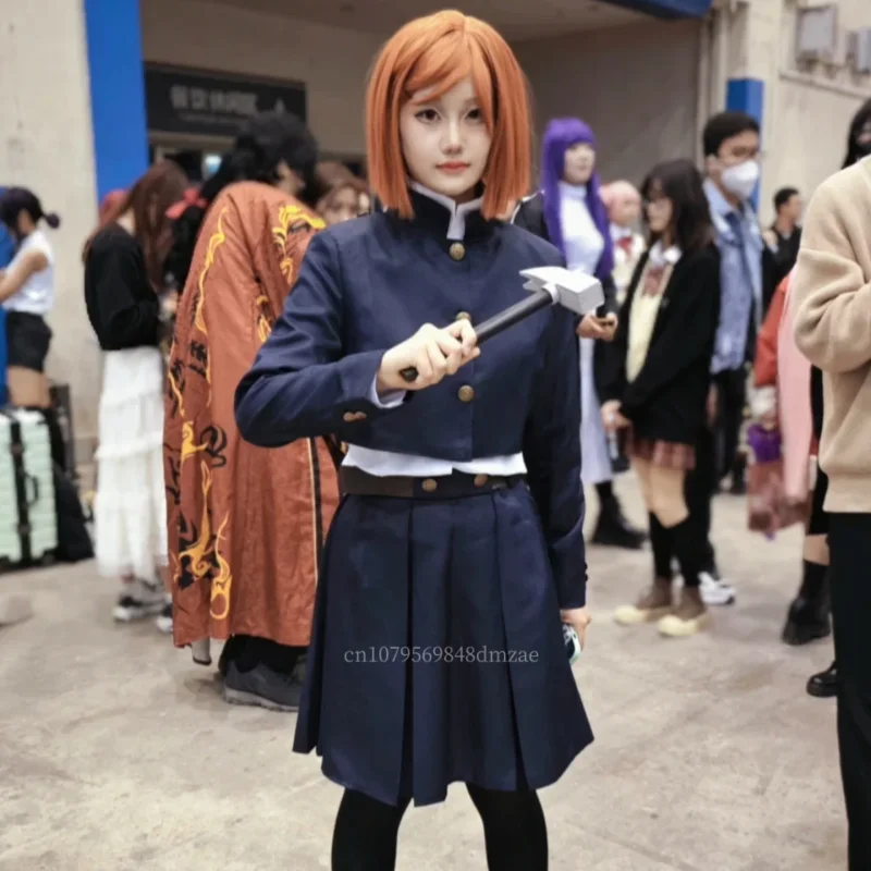 Spot Spell Battle Back Cosplay Costume Featuring Nagisa No Rose Cosplay in Blue and Black, Suitable for Anime Parties