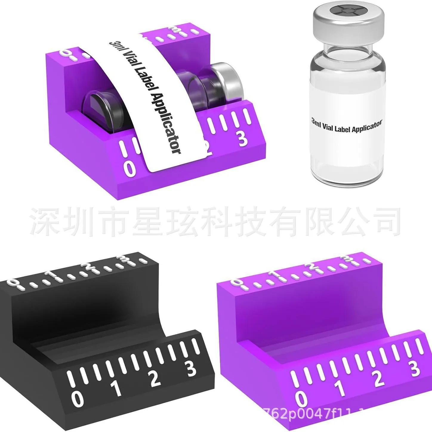 Cross-border Vial Label Applicator for laboratories and home organization2packed in pieces
