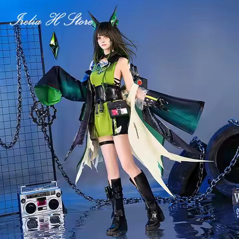 Irelia H Store Arknights MON3TR Cosplay Costume Game Mon3tr Dress Halloween Costumes Women