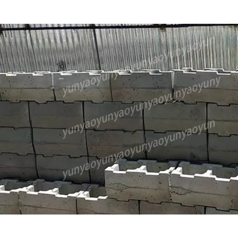 Hollow Concrete Brick Mold Manual Cutting Brick Forming Mould Construction Building Masonry Tool Accessory