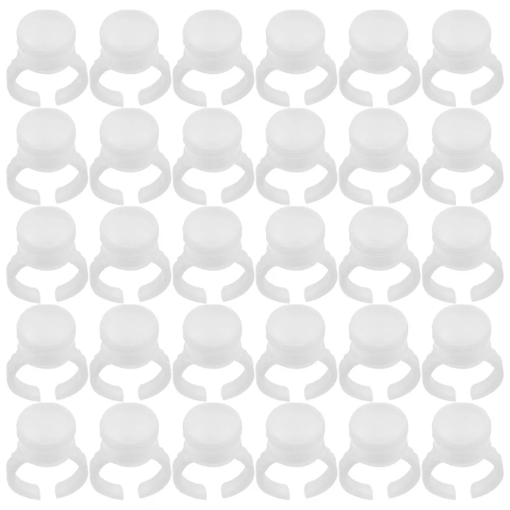 

200 шт., пигментные кольца, чашки для наращивания ресниц, чернила для татуировки, держатель для клея, принадлежности для салонов красоты, инструменты для наращивания ресниц