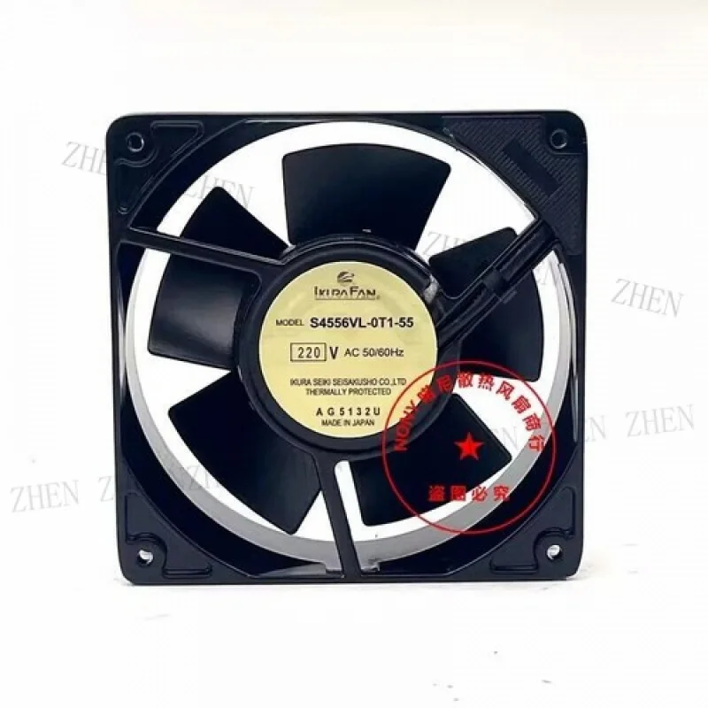 Y  1 Pc. New S4556VL-0T1-55 AC220V 50/60Hz High Temperature Resistant Cooling Fan