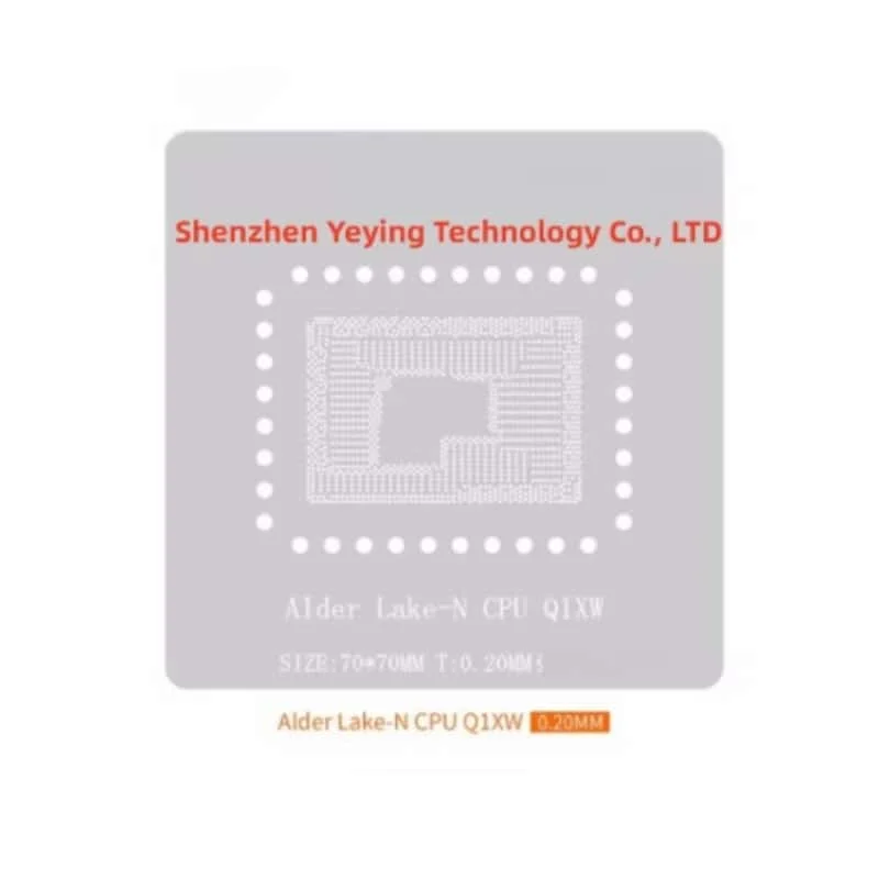 Srmdm Srmd Srmdq Srmds Srmdp Srmdr Q1Xw Cpu Tin Paste Scraping Steel Mesh Tin Planting Table