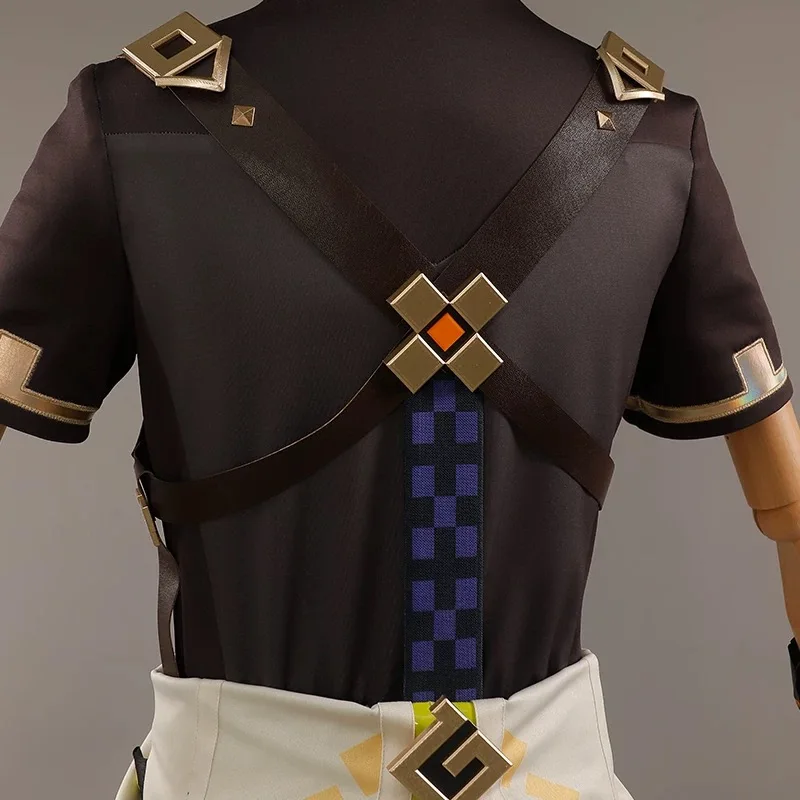 

COWOWO Genshin Impact Kinich Cosplay Costume Cos Game Anime Party Uniform Hallowen Play Role Clothes Clothing