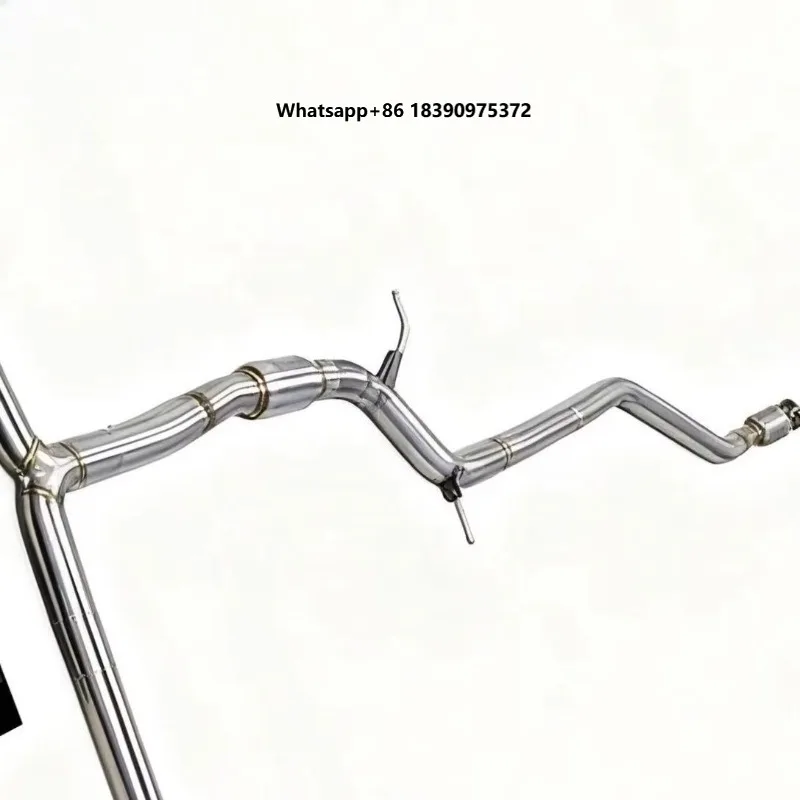 Stainless Steel High-performance -back Exhaust Pipes Thickness Universal Exhaust  h003