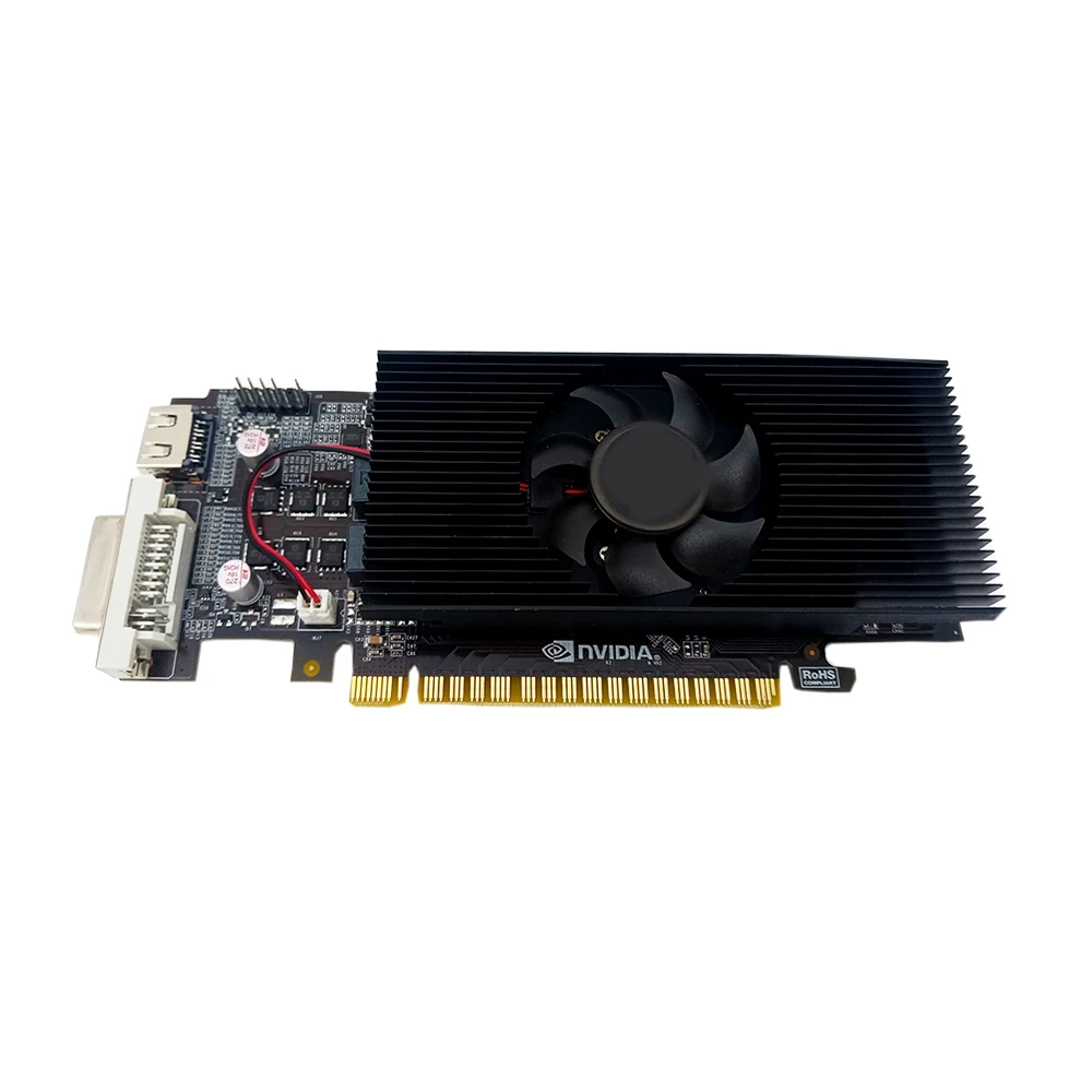 Cheap wholesale GeForce GT740 4GB DDR5 128 Bit GPU HDM card Desktop Computer Graphics Card