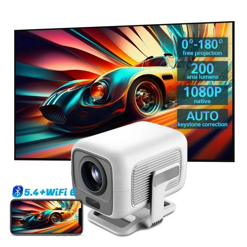 Portable Mini X3 Smart Projector 4k high definition LCD 2.7 