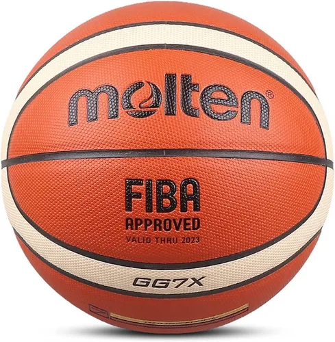 Imagen 1 del producto Molten GG7X GG6X GG5X baloncesto PU cuero para adultos adolescentes niños al aire libre interior partido entrenamiento FIBA aprobado