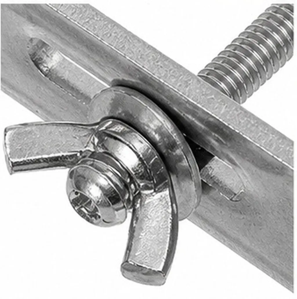1Set Metal Undermount Sink Clips Brackets Kit for Stone Countertop Washbasin Mounting Fixing Hardware Sink Support Fasteners Set