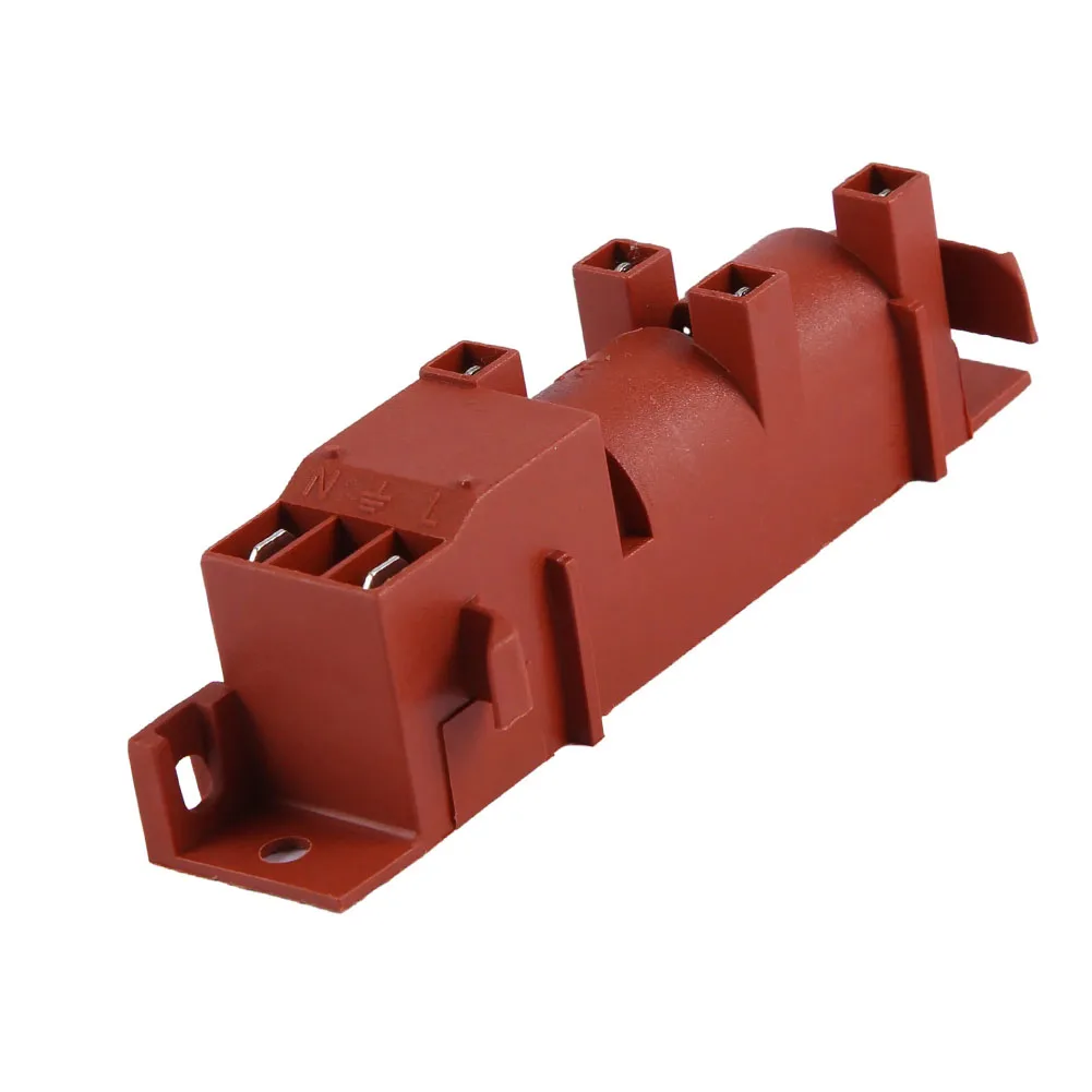 1pc Embedded Gas Stove Multi-head Pulse Igniter For 220-240V Gas Stoves With 4 Wiring Terminals Easy To Install