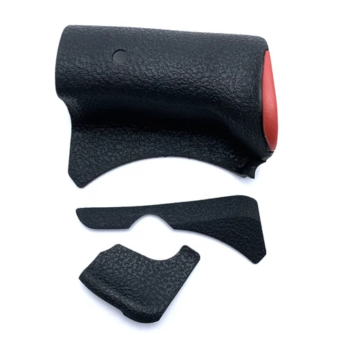 Imagen 1 del producto Nuevo para Nikon D5500 D5600 cubierta frontal de goma + goma lateral + goma para pulgar con cinta adhesiva pieza de reparación negro