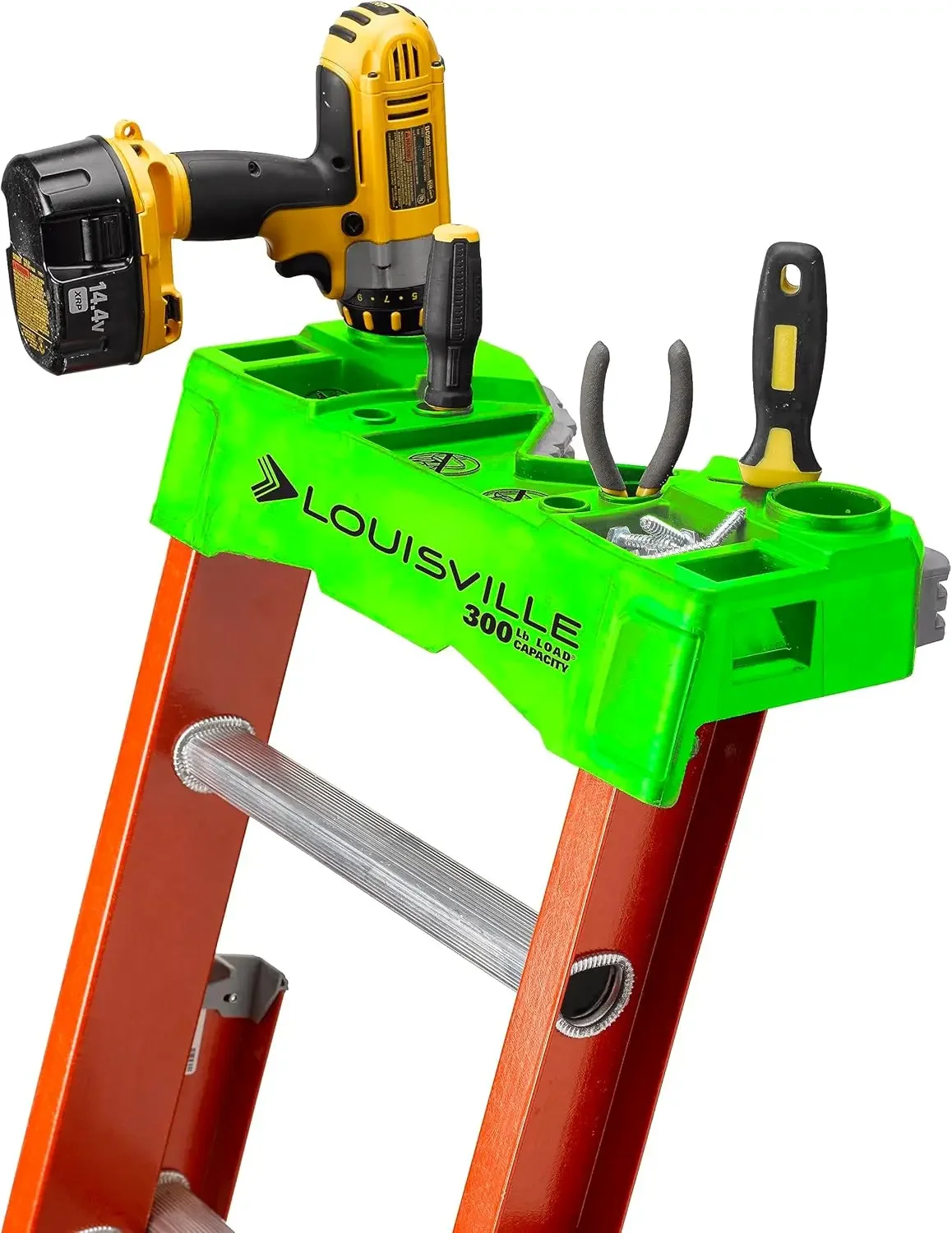 24PT Foot Extension Ladder, 20 feet, Orange