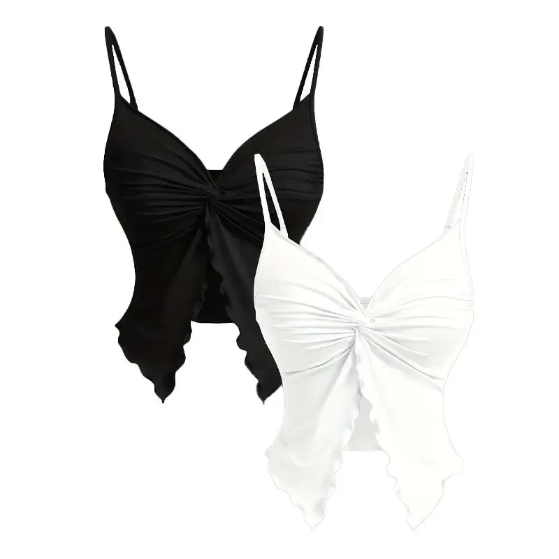 

Женская кружевная футболка Y2K, топ из 2 предметов, Harajuku, эстетический коричневый цвет, весна-лето, модная женская одежда