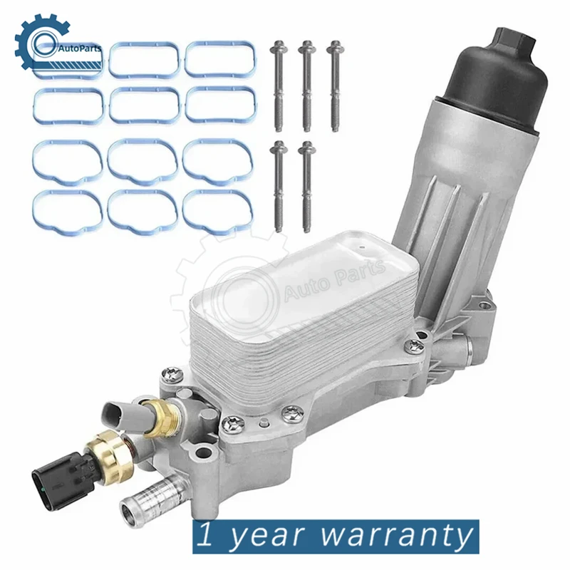 

New 5184304AE Aluminum Engine Oil Cooler 68105583AF 926-959 for Chrysler 200 300 Dodge Charger Grand Cherokee ProMaster 3.6L V6