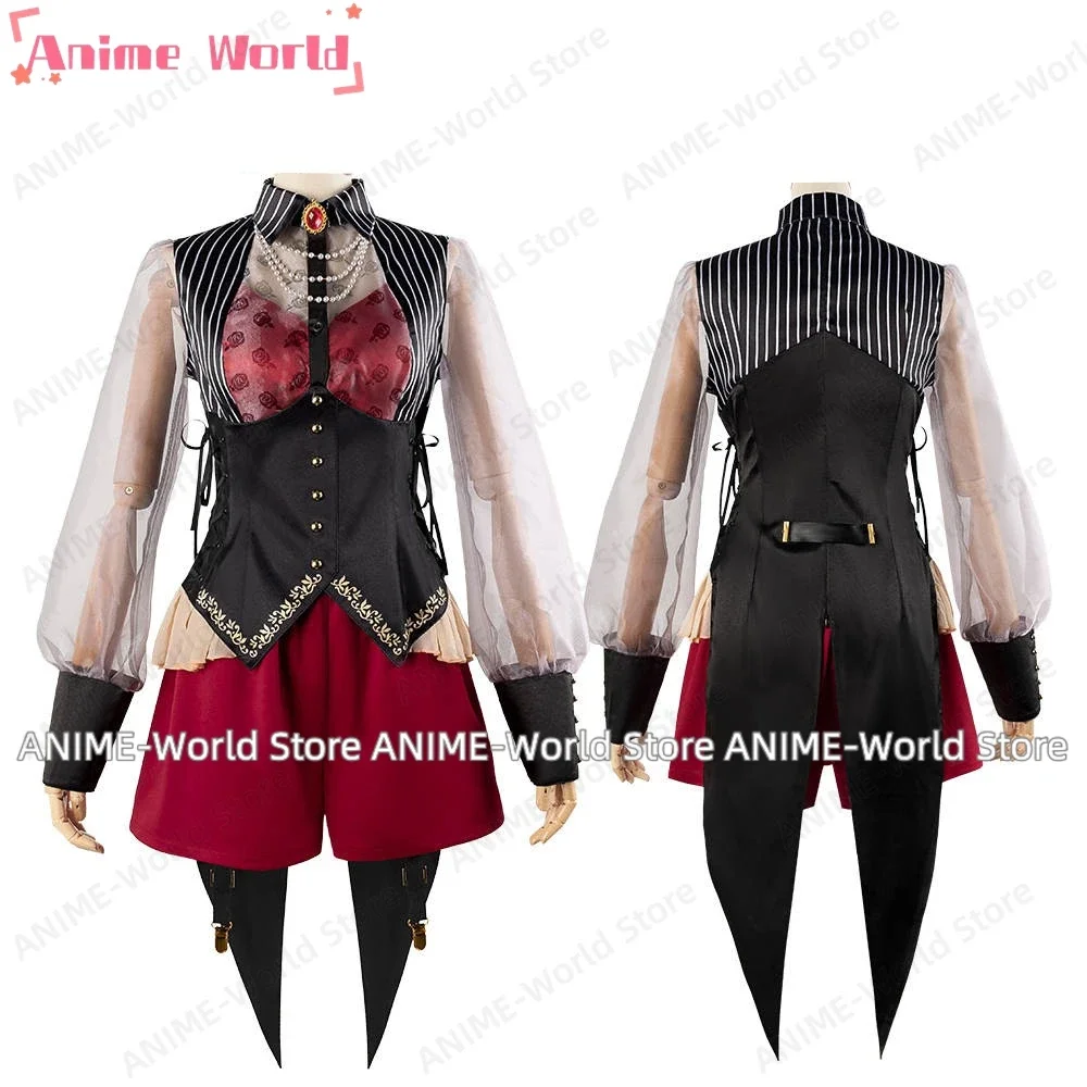 Anime BanG Dream! Nyamu Yutenji Amoris Cosplay Costume Ave Mujica Swallowtail Uniform Evening Dress Woman Sexy Carnival Lolita