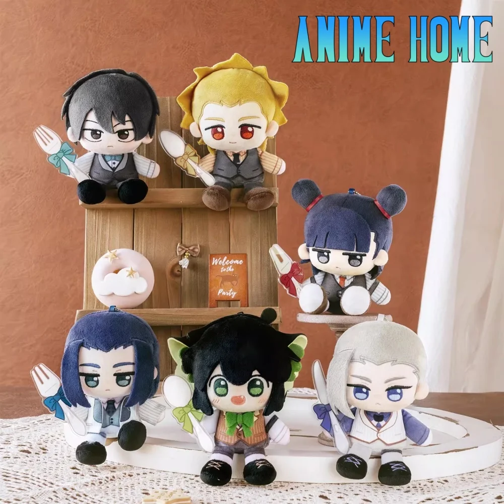 Anime officiel la légende de Hei Luo Xiaohei Wu Xian Naza peluche 15 cm poupée jouet en peluche porte-clés pendentif Original dessin animé Cosplay