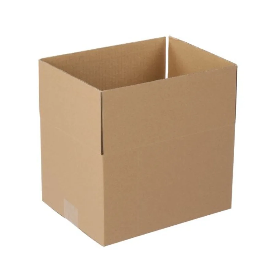 50pcs 10 x 8 x 6 25.4x20.3x15.2cm thick 3mm corrugated cardboard box in kraft paper color