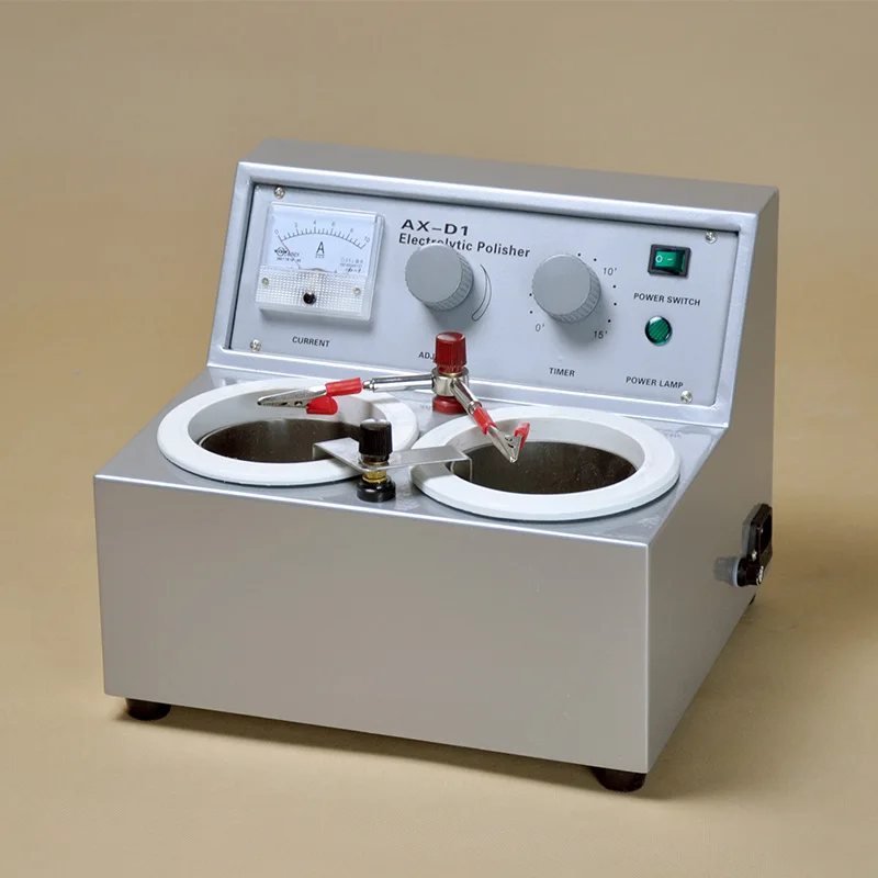 High Quality AX-D1 Electrolytic Polishing Machine With Double Baths Used For Dental Lab