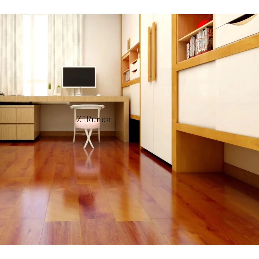 Maßgeschneiderte Version: 10 mm dicker, rutschfester Laminatboden, Wohnzimmerboden