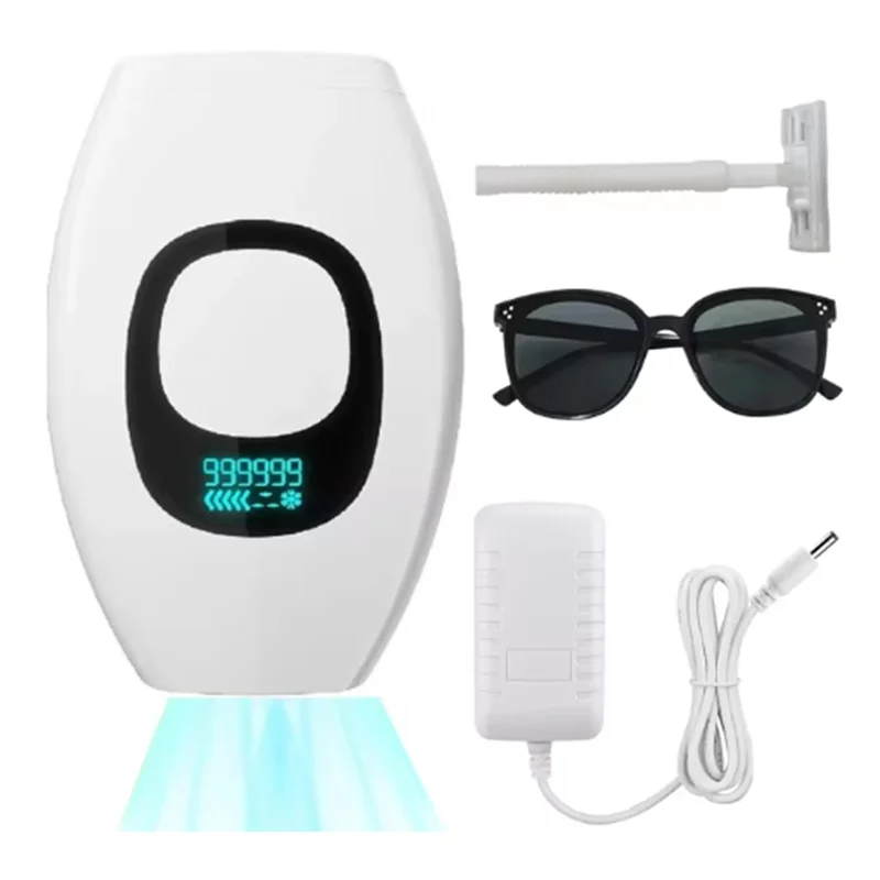 

Beauty Hair Removal Epilator For Women Flash Depilator LCD Pulses Permanent Epilator Painless Hair Removal,US Plug