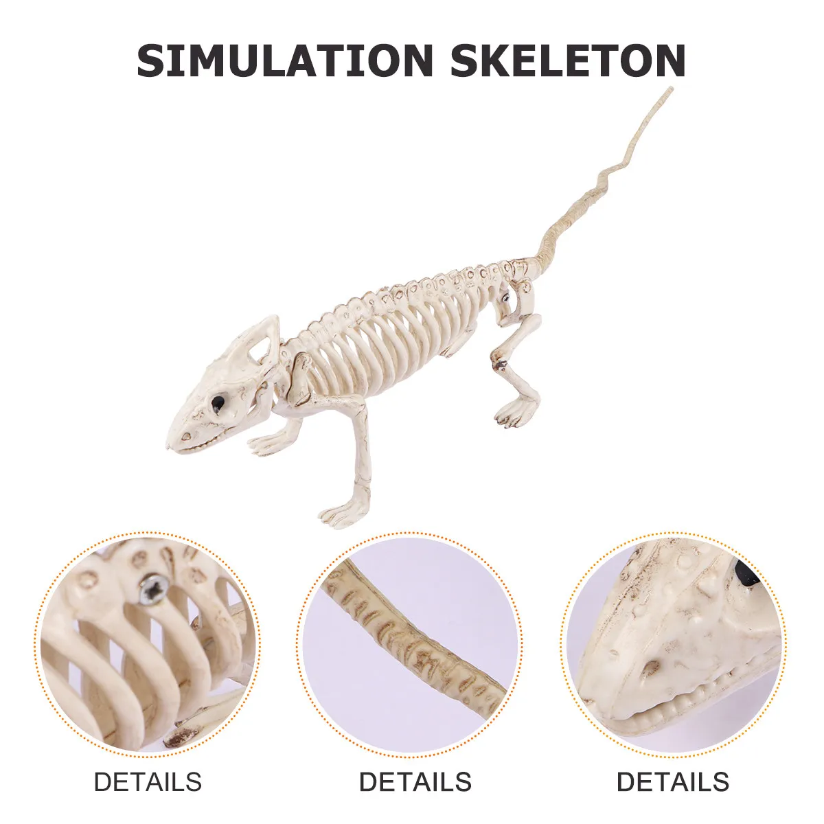 

Имитация ящерицы, 1 шт., из высококачественного пластика, для декора на Хэллоуин, для рабочего стола, вечеринок, украшения дома с привидениями, декор для стола в виде ящерицы