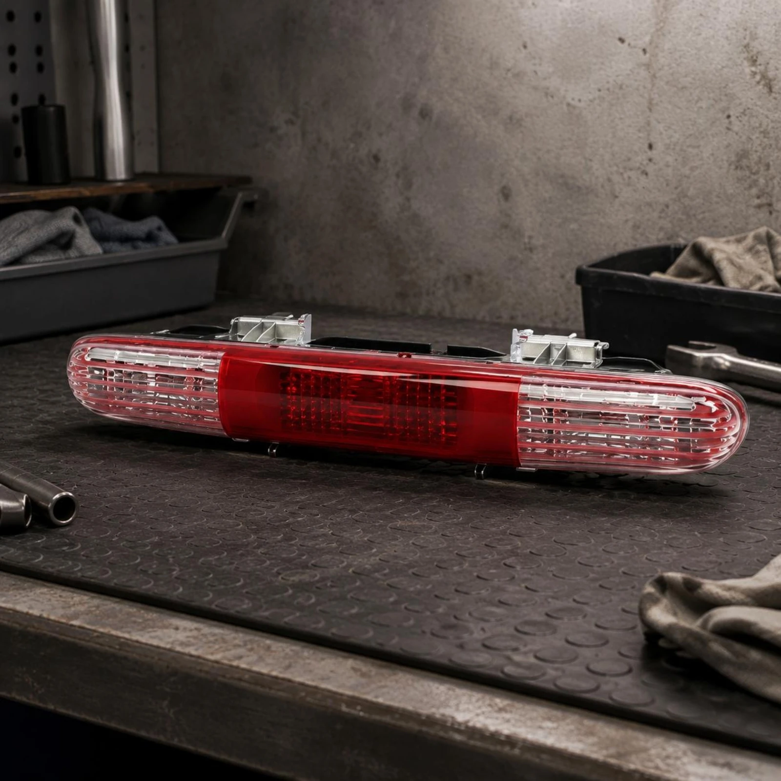 

Rear Bumper Brake Light Direct Fit Rear Fog Light Tail Lamp Easy to Install Vehicle Accessory Plug and Play for Replacement