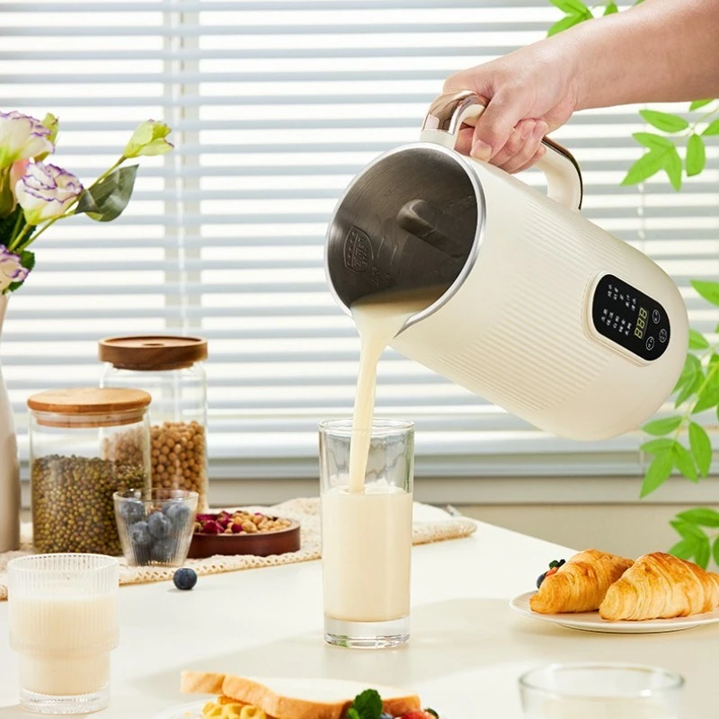 

1500ml Soy Milk Machine Electric Juicer Blender Mixer Soybean Milk Maker Wall Breaking Machine 14-leaf Blade Breakfast Machine