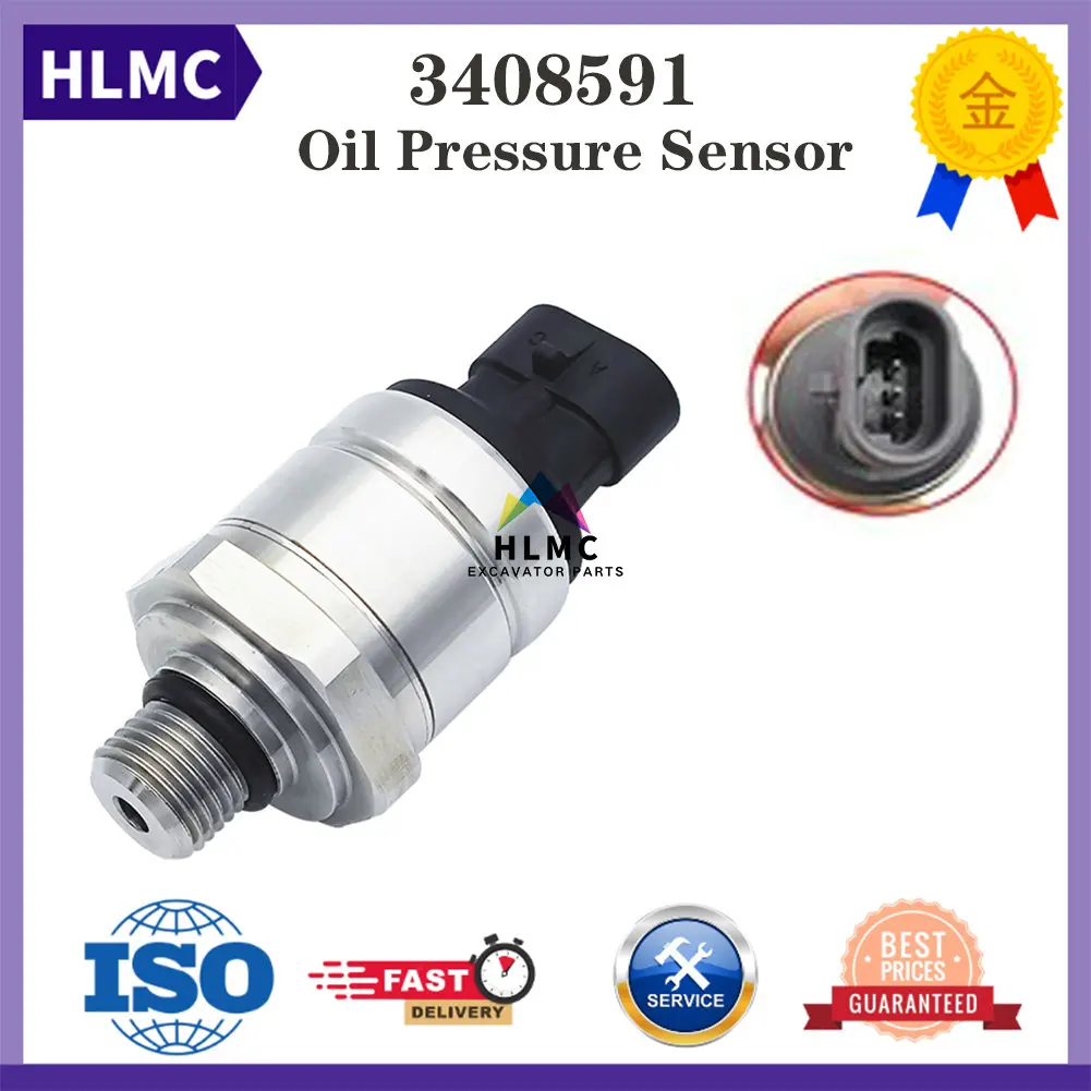 

3408591 3077292 3080416 Oil Pressure Sensor fits Cummins ISM QSM KTA QSK M11 NH NT VTA K50 KTA50