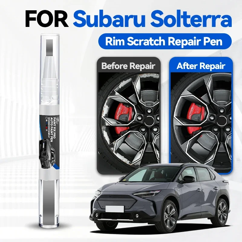 

Ручка-корректор для ремонта лакокрасочного покрытия автомобиля, для Subaru Solterra 2022-2025, аксессуары для устранения царапин, серый 8Y9, белый 089, красный 3U5 B