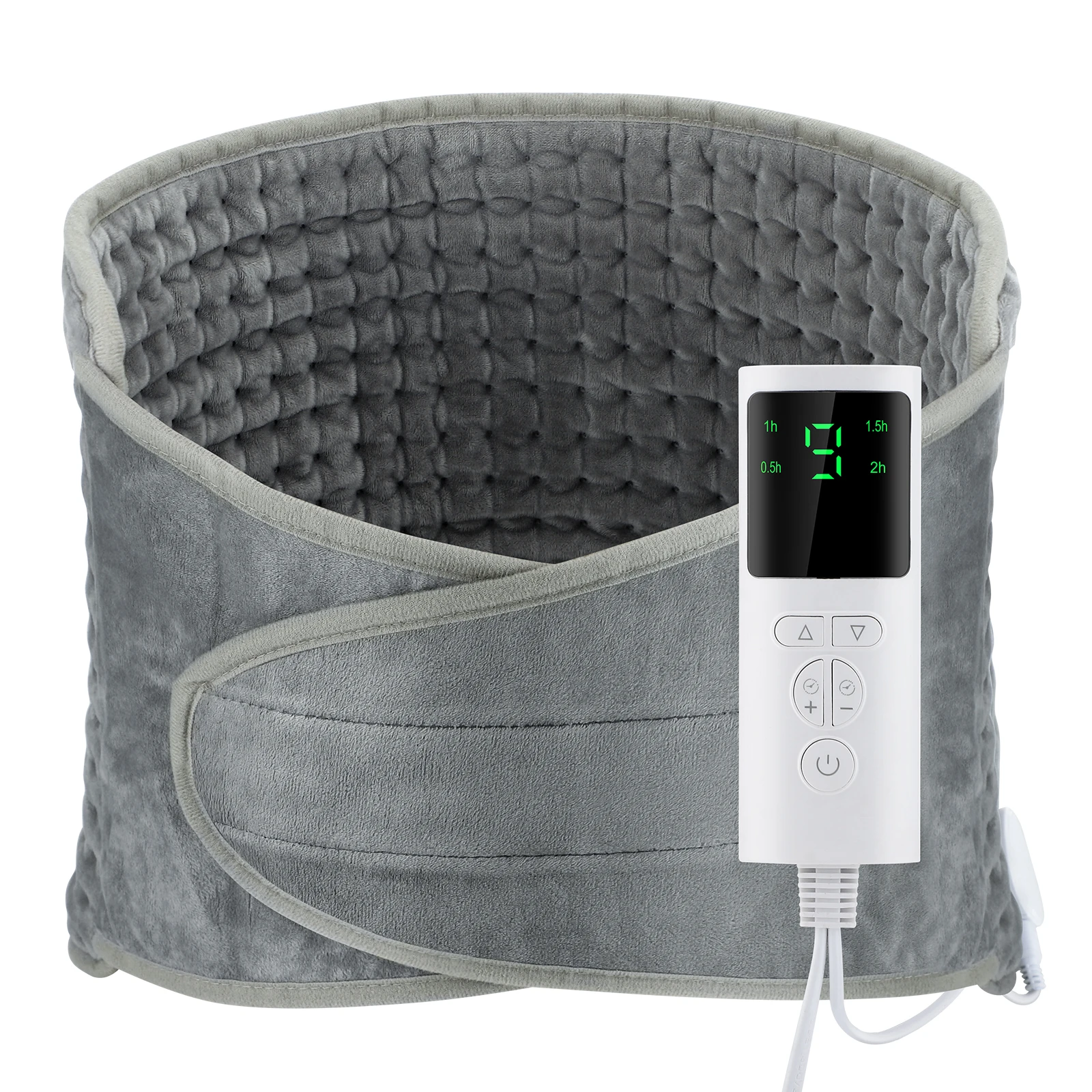 Heating Pad Waist Belt Multifunctional Heat Pad Waist Warmer Blanket (For Abdomen, Back and Lumbar) Bed Sofa Heating Pad